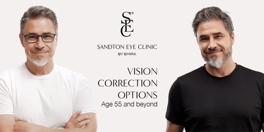 Vision correction for ages 55 & older