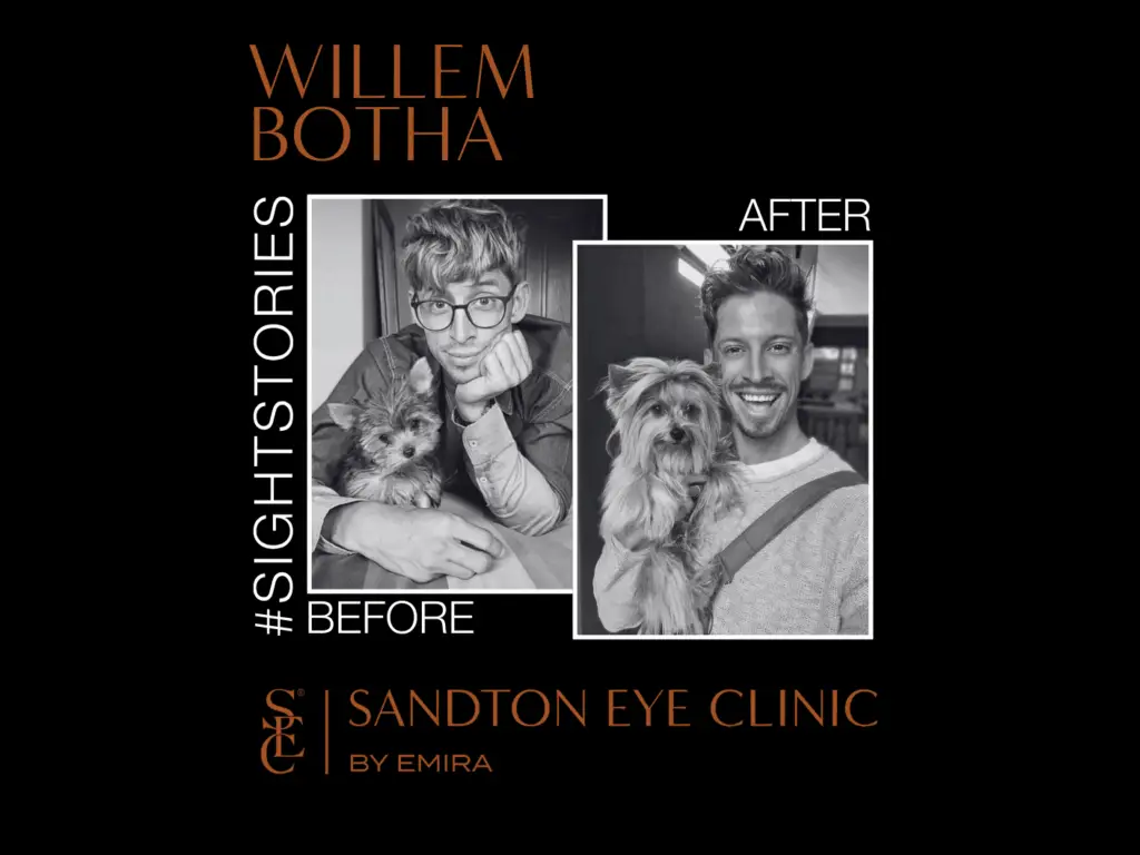 Willem Botha on Transforming Life Through LASIK 29 Willem's before and after LASIK Journey at Sandton Eye Clinic