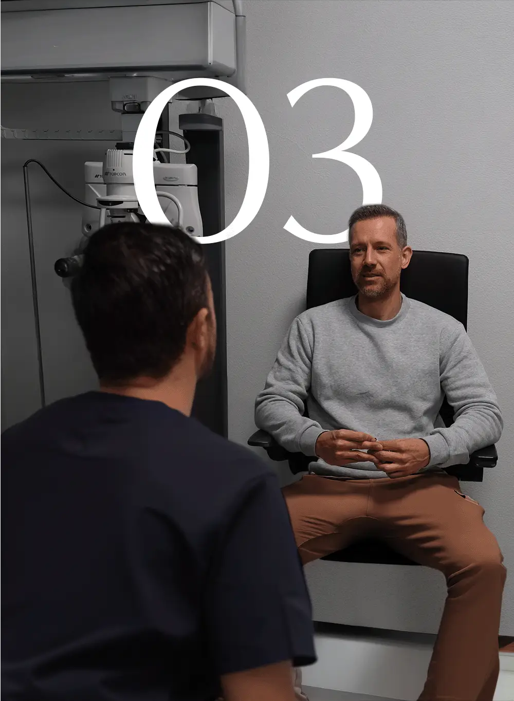 Your refractive surgeon discusses appropriate options, alternatives, and timing.